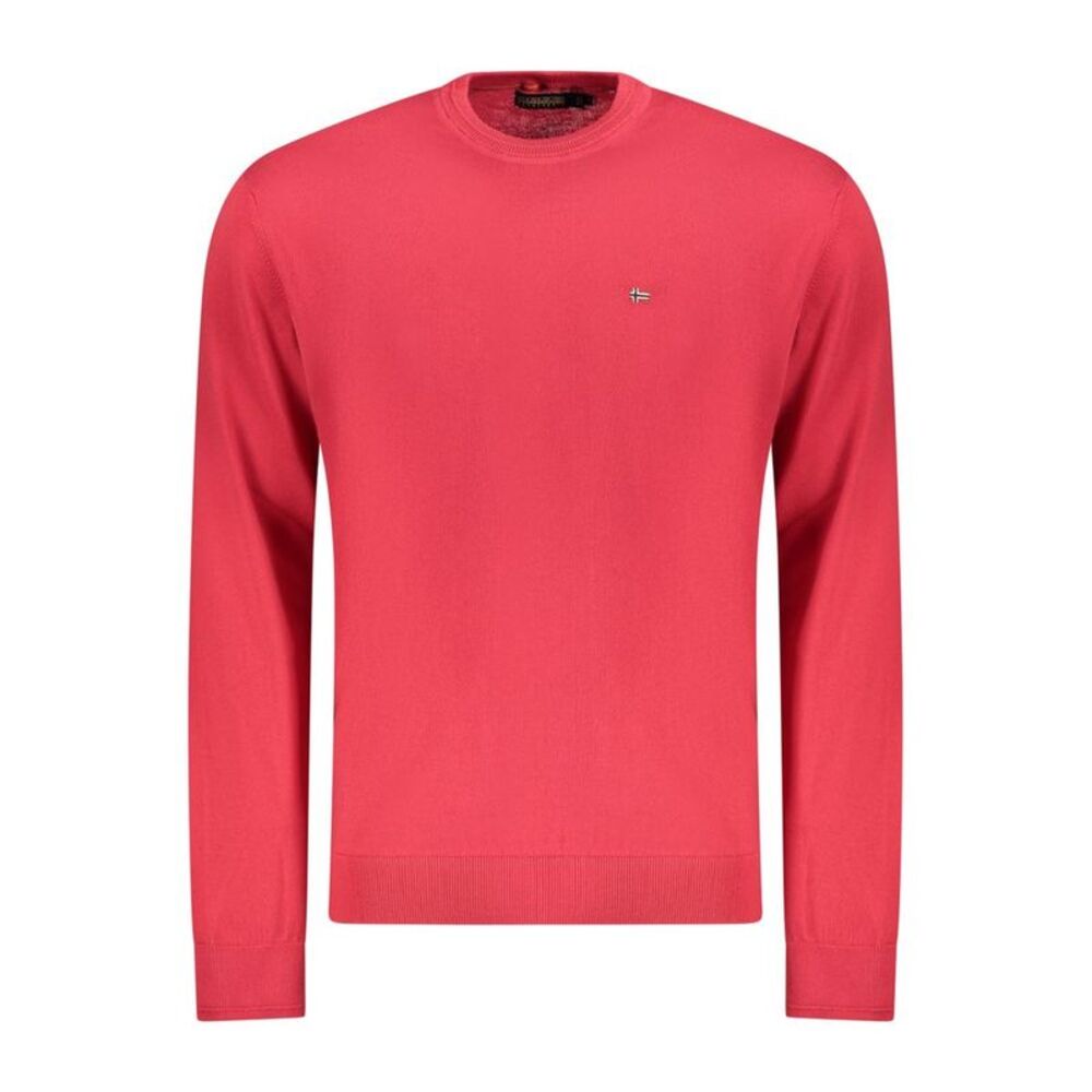 Napapijri Red Cotton Men's Men's Shirt